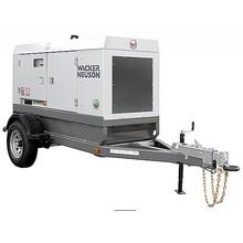 United Rentals 47K watt generator for refrigerated cold storage container